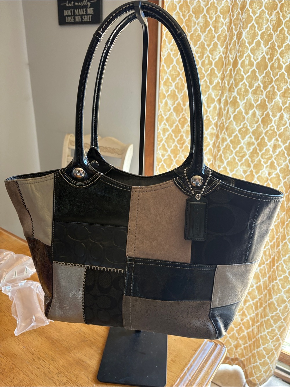 Coach 2009 Bleecker Patchwork Leather Tote